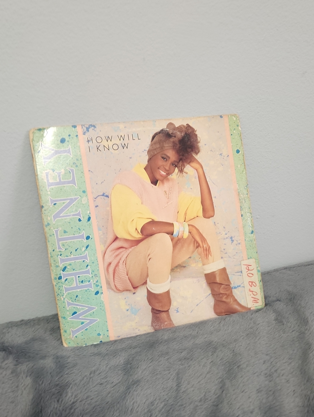 Whitney Houston 'How Will I Know' Single Cover